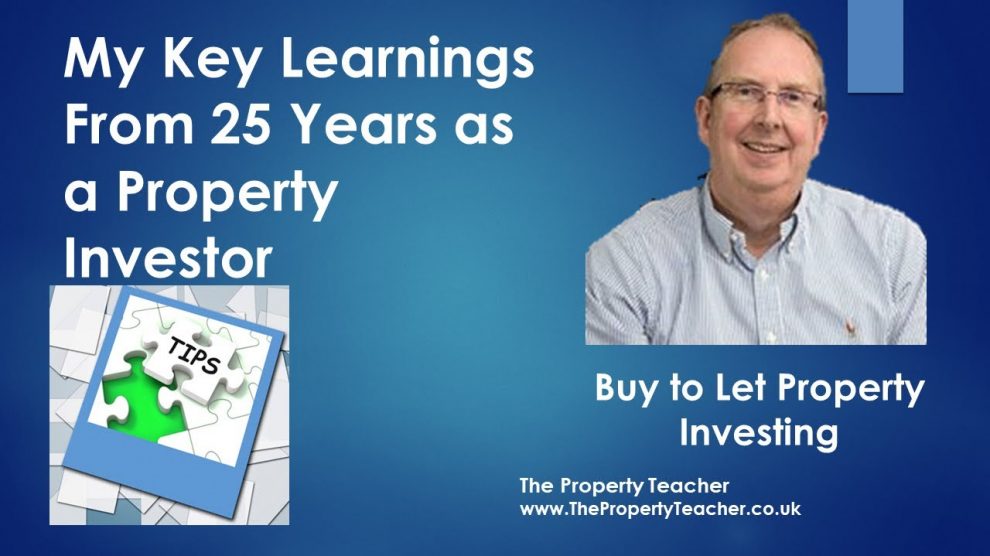 My Key Learnings From 25 Years as a Property Investor